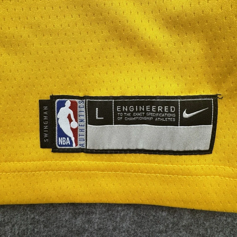 Nike‎ Lakers Jersey Lebron James #23 Youth Large L Los Angeles Swingman Dri-Fit